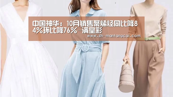 中国神华：10月销售聚烯烃同比降84%环比降76%-满堂彩