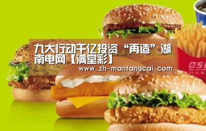 九大行动千亿投资“再造”湖南电网【满堂彩】