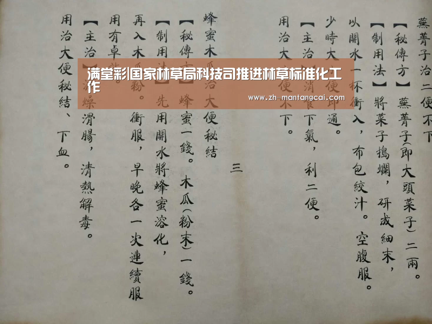 满堂彩|国家林草局科技司推进林草标准化工作(图2) 满堂彩